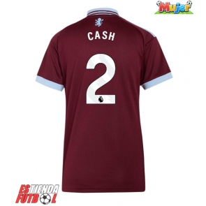 Aston Villa Matty Cash #2 Primera Equipación Mujer 2026-27 Manga Corta